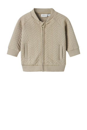 sweatvest beige