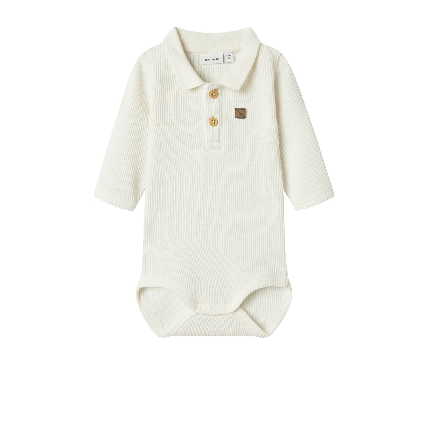 NAME IT BABY romper NBMNOOTER ecru