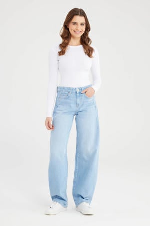 Barrel jeans light blue denim