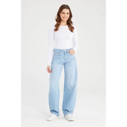 Cup of Joe Denim Barrel jeans light blue denim afbeelding