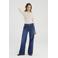 Cup of Joe Denim Maxine wide leg jeans - donkerblauw