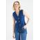 Cup of Joe Denim denim gilet dark blue denim