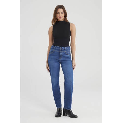 Cup of Joe Denim mom jeans medium blue denim afbeelding