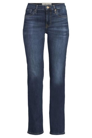 high waist skinny jeans dark blue denim