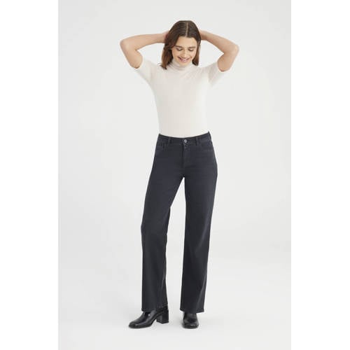 Cup of Joe Denim straight leg jeans black denim afbeelding