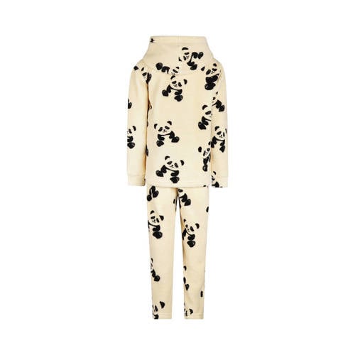Charlie Choe pyjama ecru/zwart afbeelding