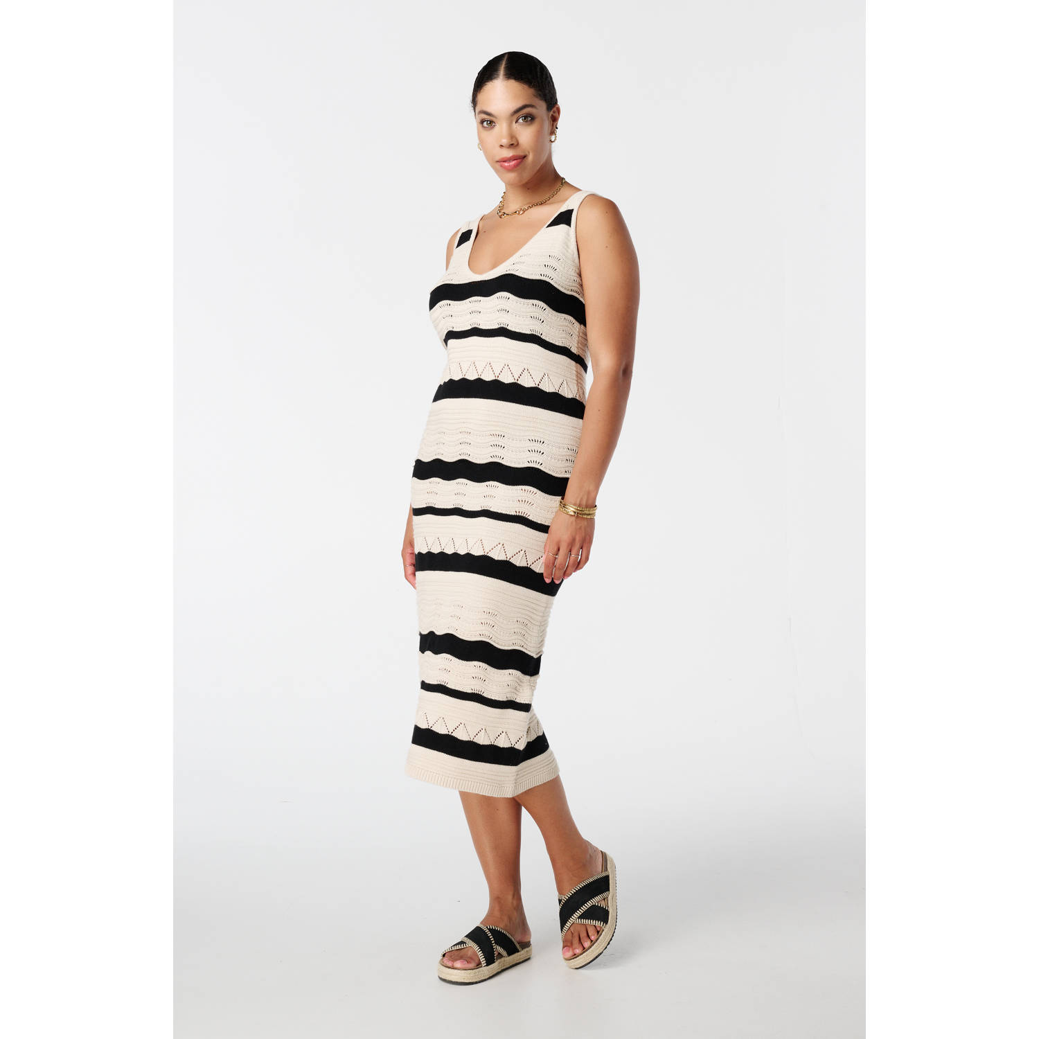 MS Mode zomerjurk crochet ecru