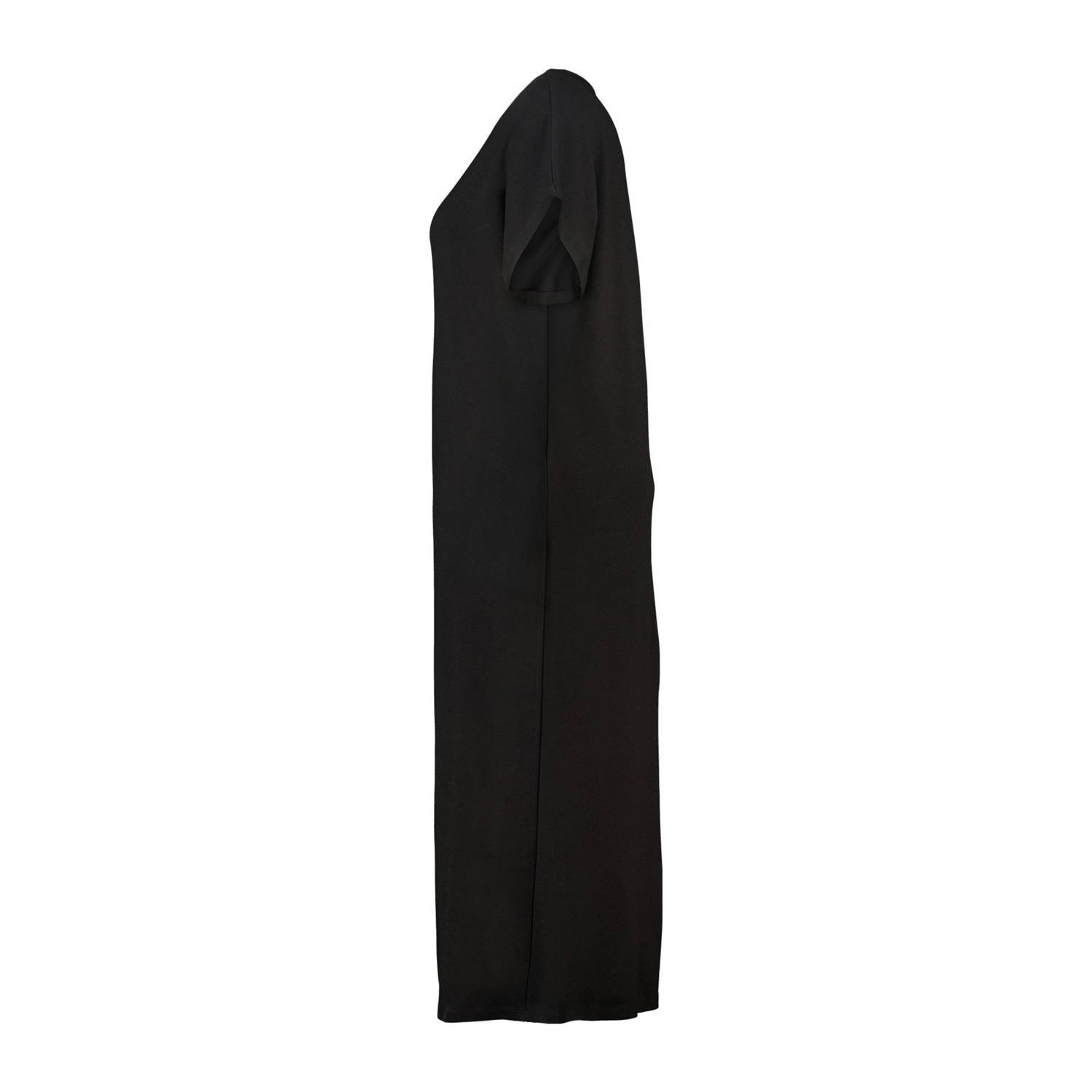 MS Mode midi jurk zwart