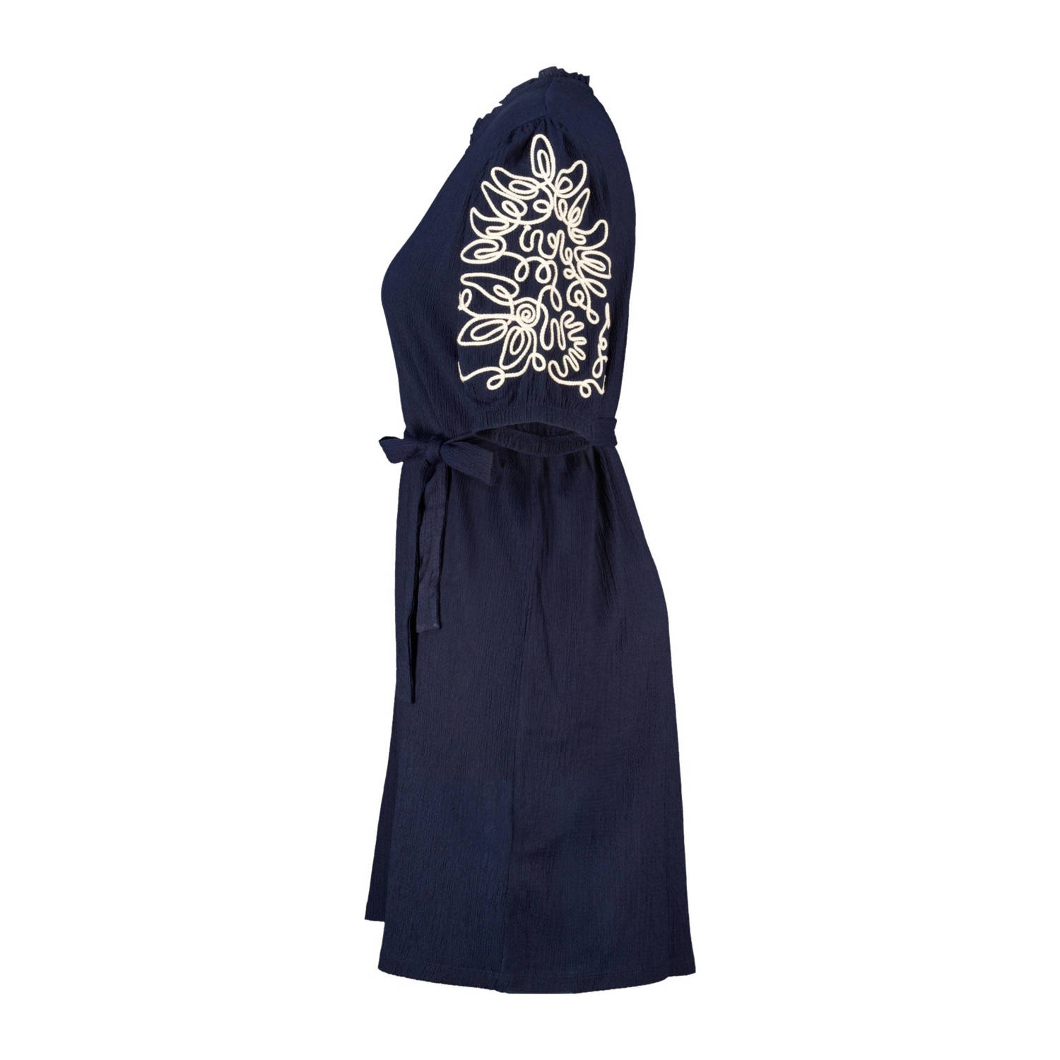 MS Mode korte jurk donkerblauw