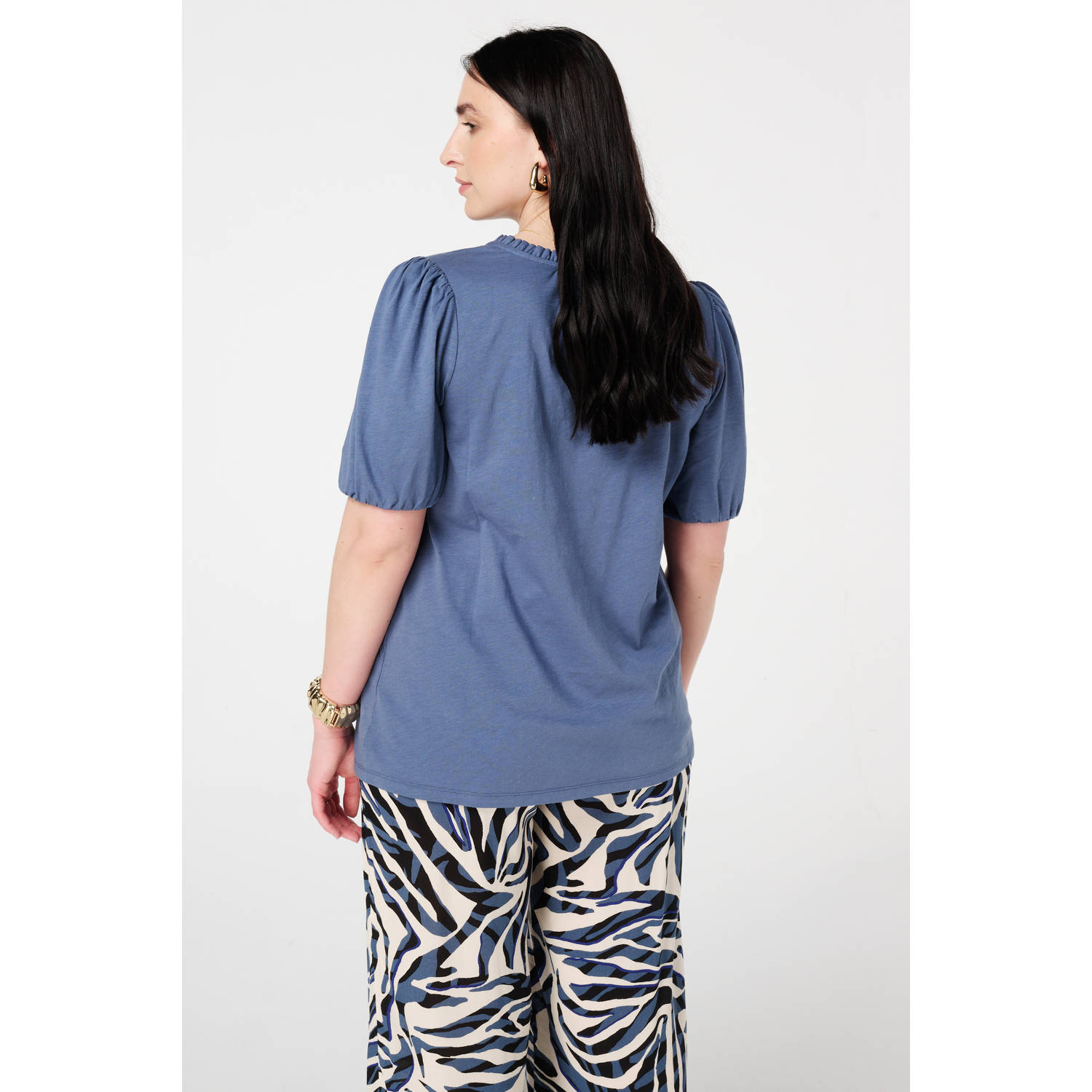 MS Mode top blauw