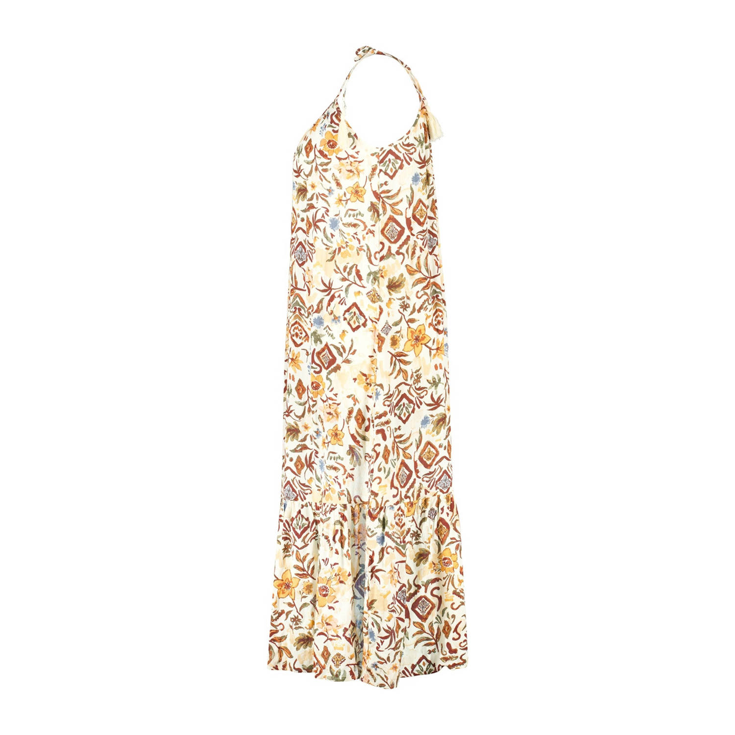 MS Mode maxi jurk lichtgeel