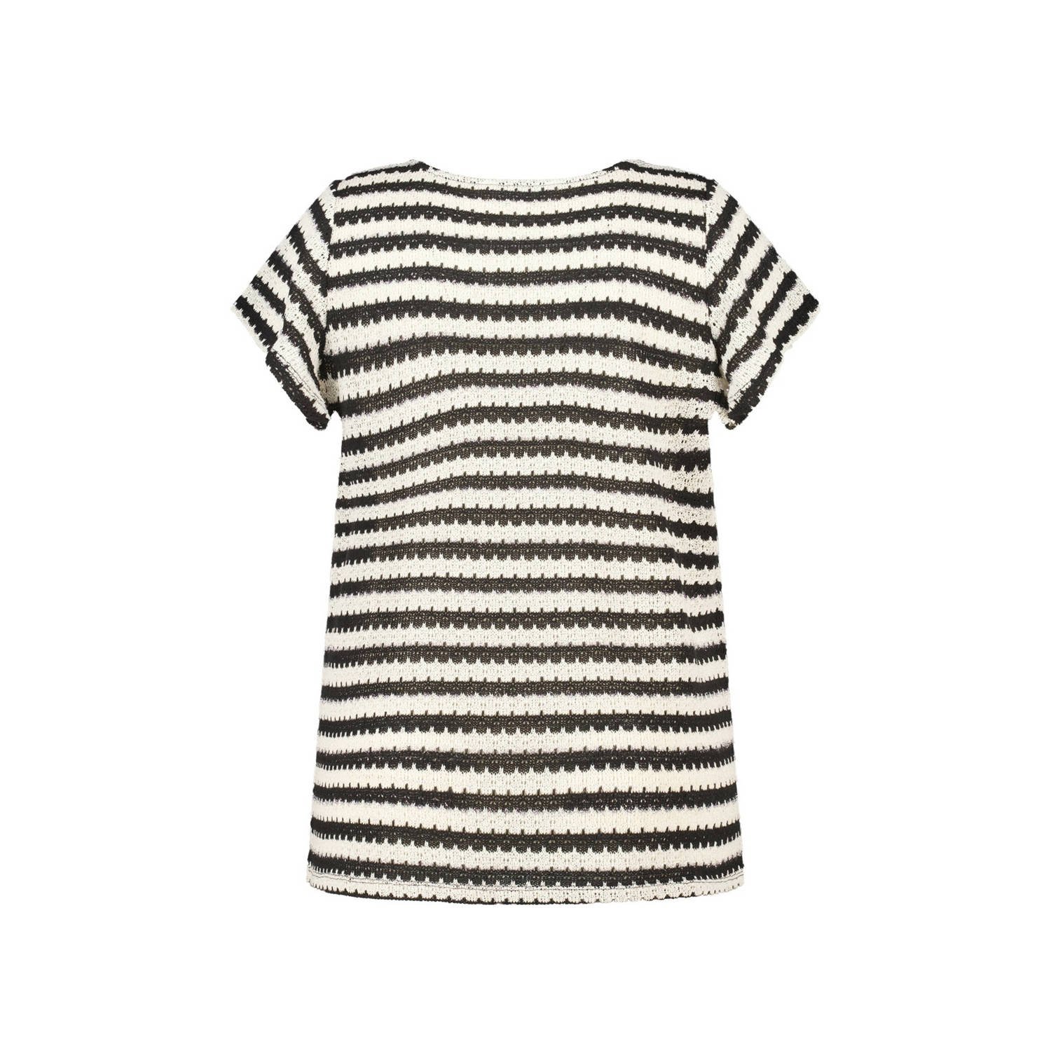 MS Mode top zwart gebreid