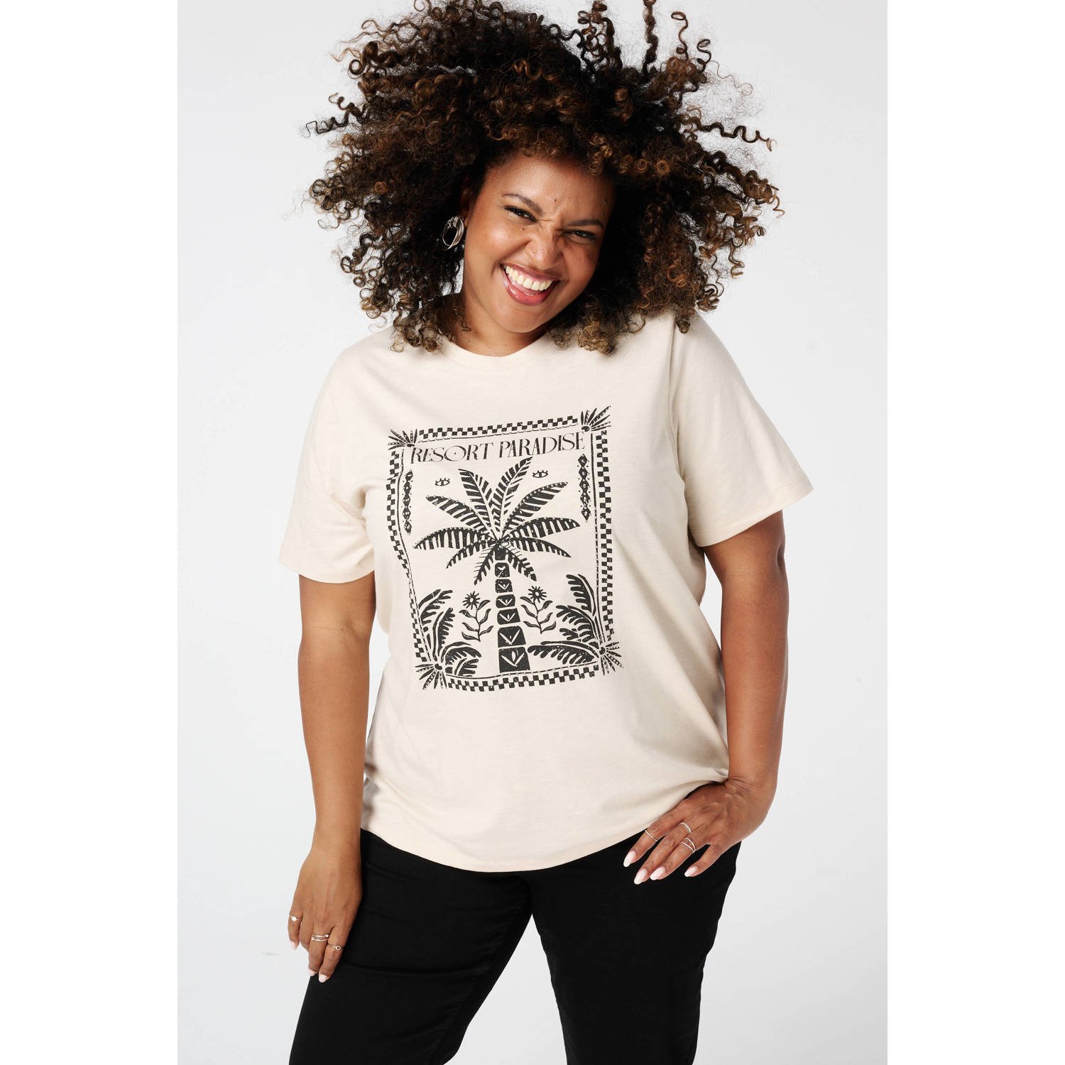 MS Mode T-shirt ecru