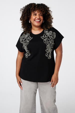 T-shirt zwart