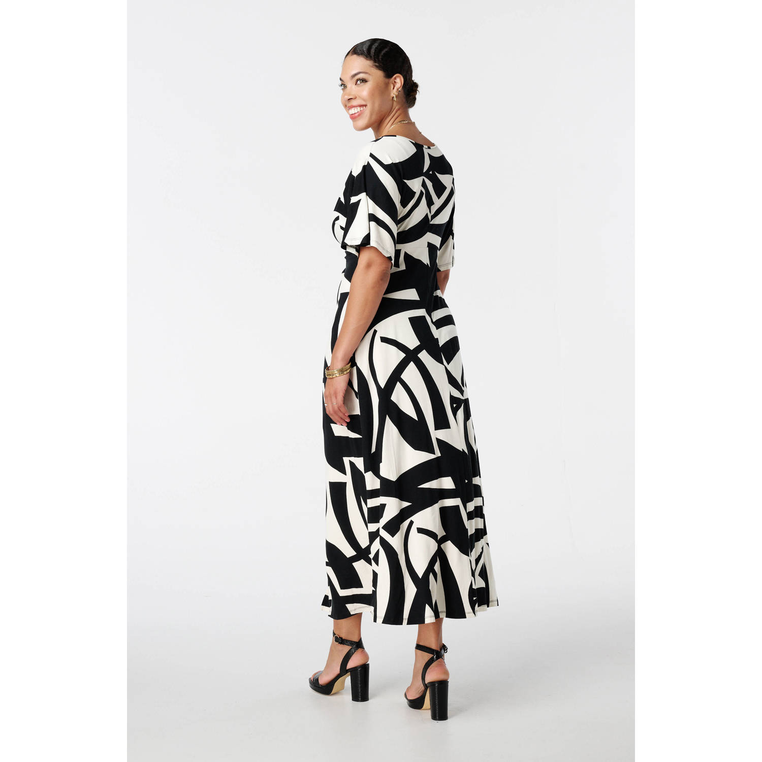 MS Mode maxi jurk zwart