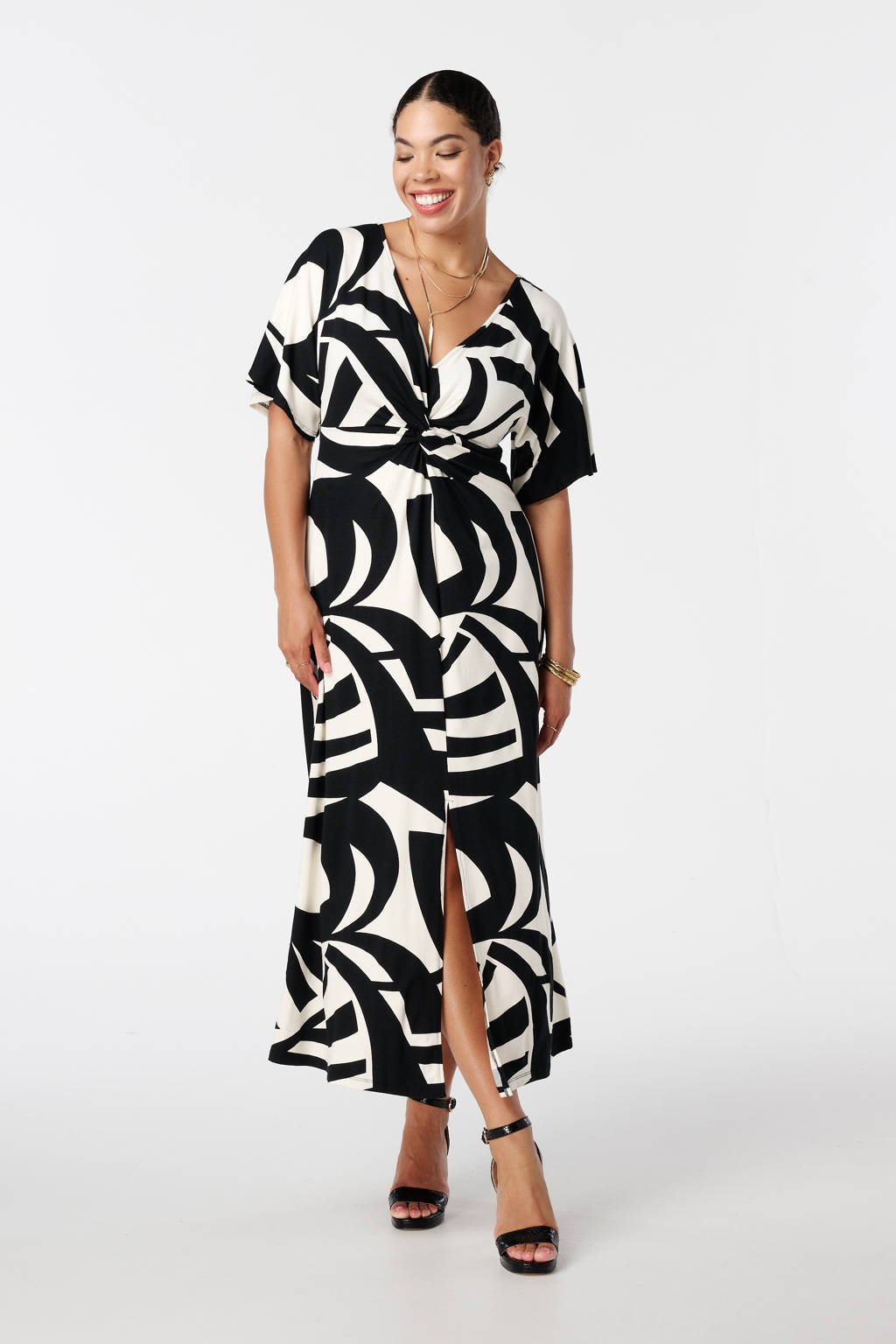 Hotel Kalinga Gestreepte Coltrui Dames Hans Voortman Groene Stone