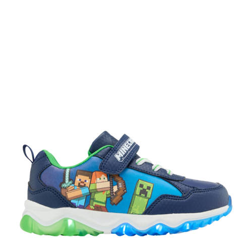Minecraft sneakers blauw afbeelding