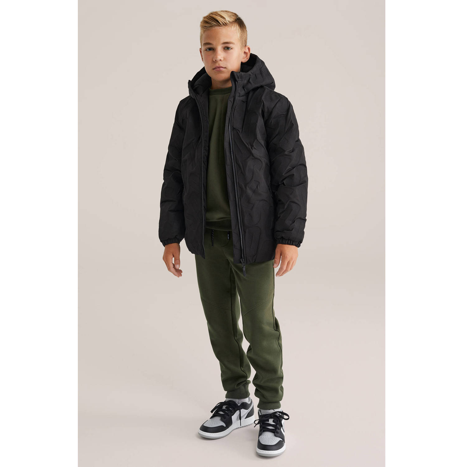 Salty Dog winterjas zwart
