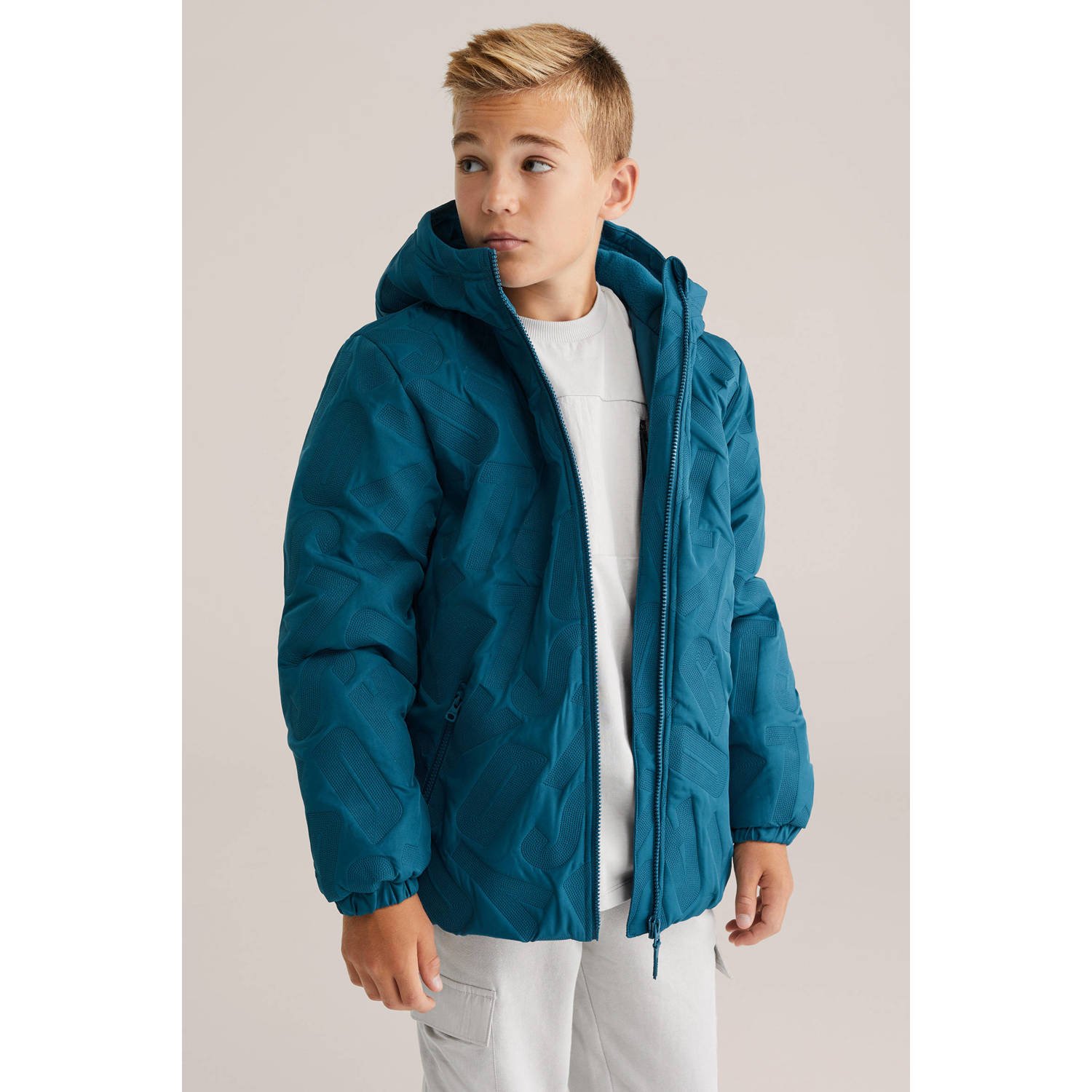 Salty Dog winterjas blauw