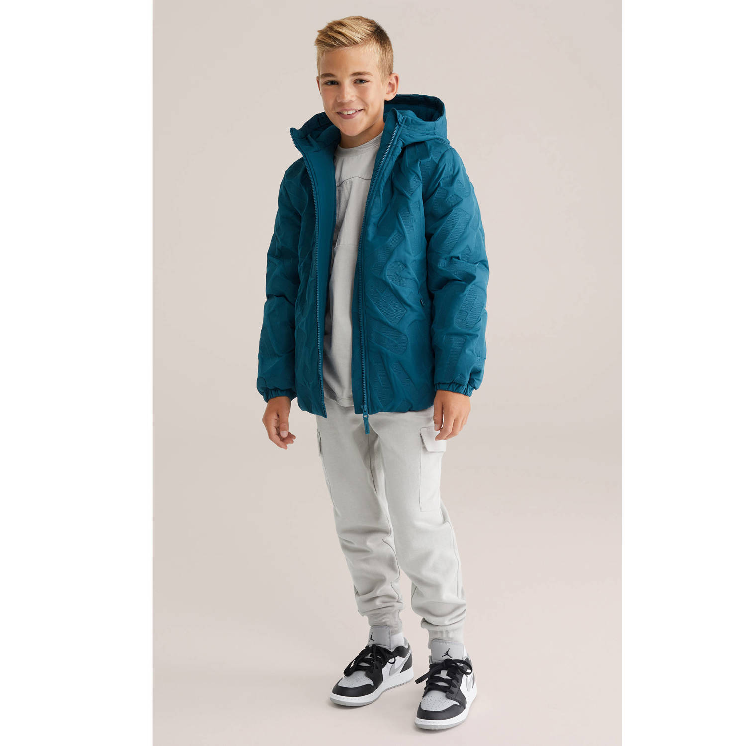 Salty Dog winterjas blauw