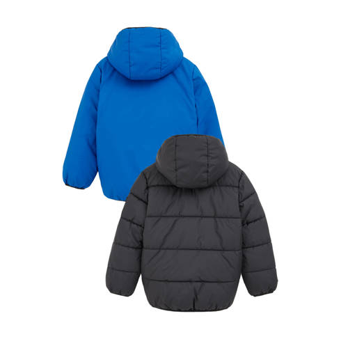 WE Fashion Blue Ridge reversible jas blauw afbeelding