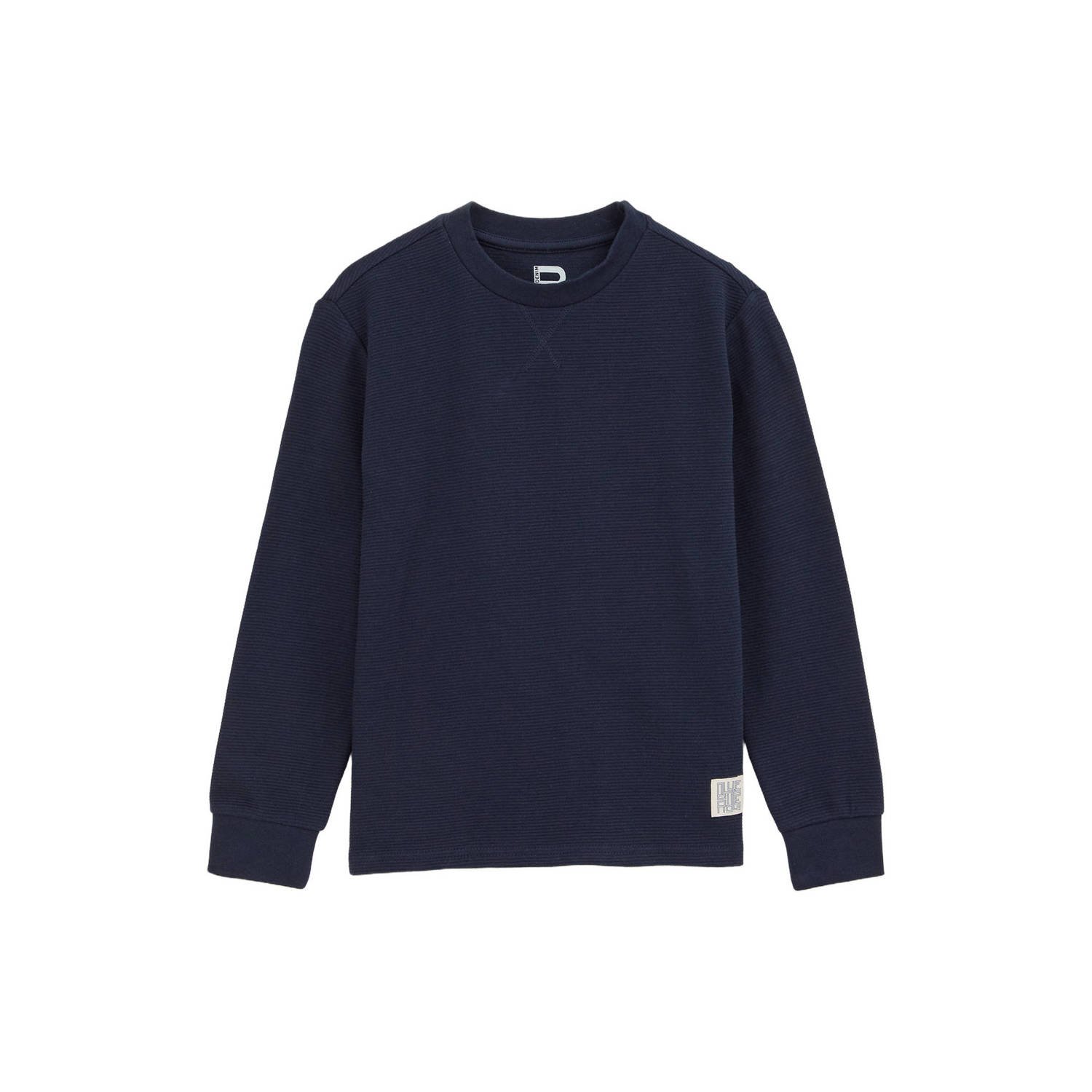 WE Fashion sweater donkerblauw