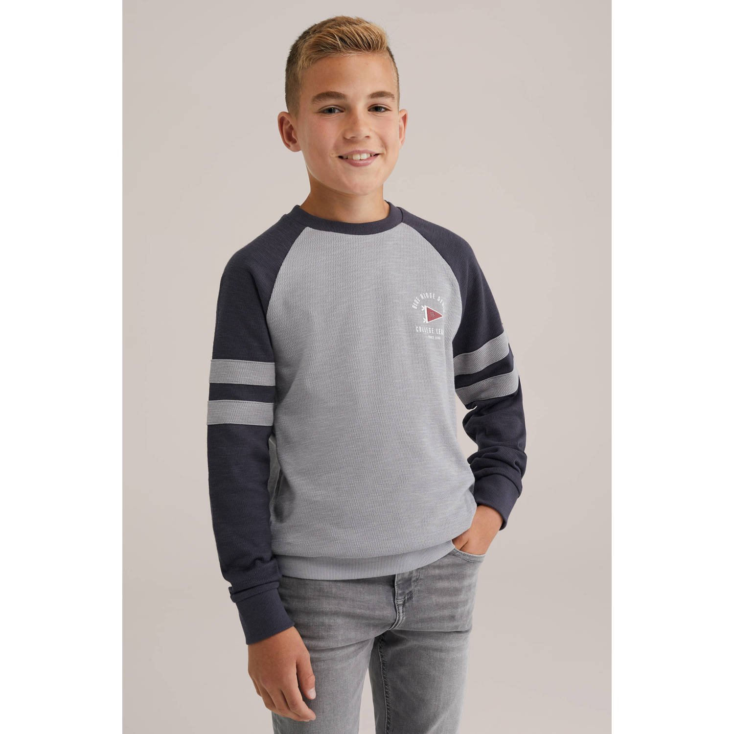 WE Fashion sweater antraciet