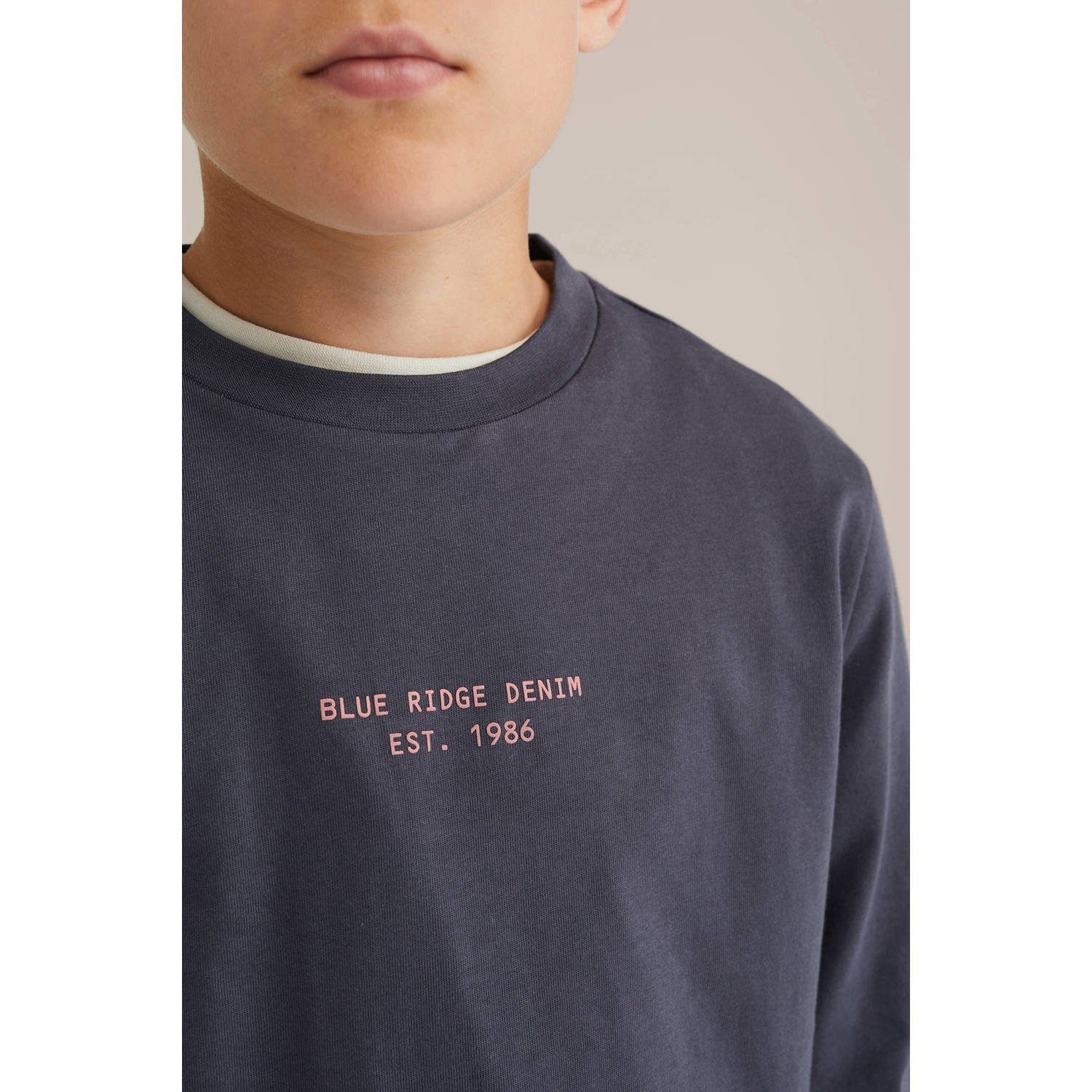 WE Fashion longsleeve antraciet