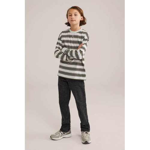 Salty Dog gestreepte longsleeve ecru afbeelding