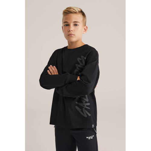 Salty Dog longsleeve zwart afbeelding