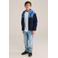 WE Fashion teddy jas blauw