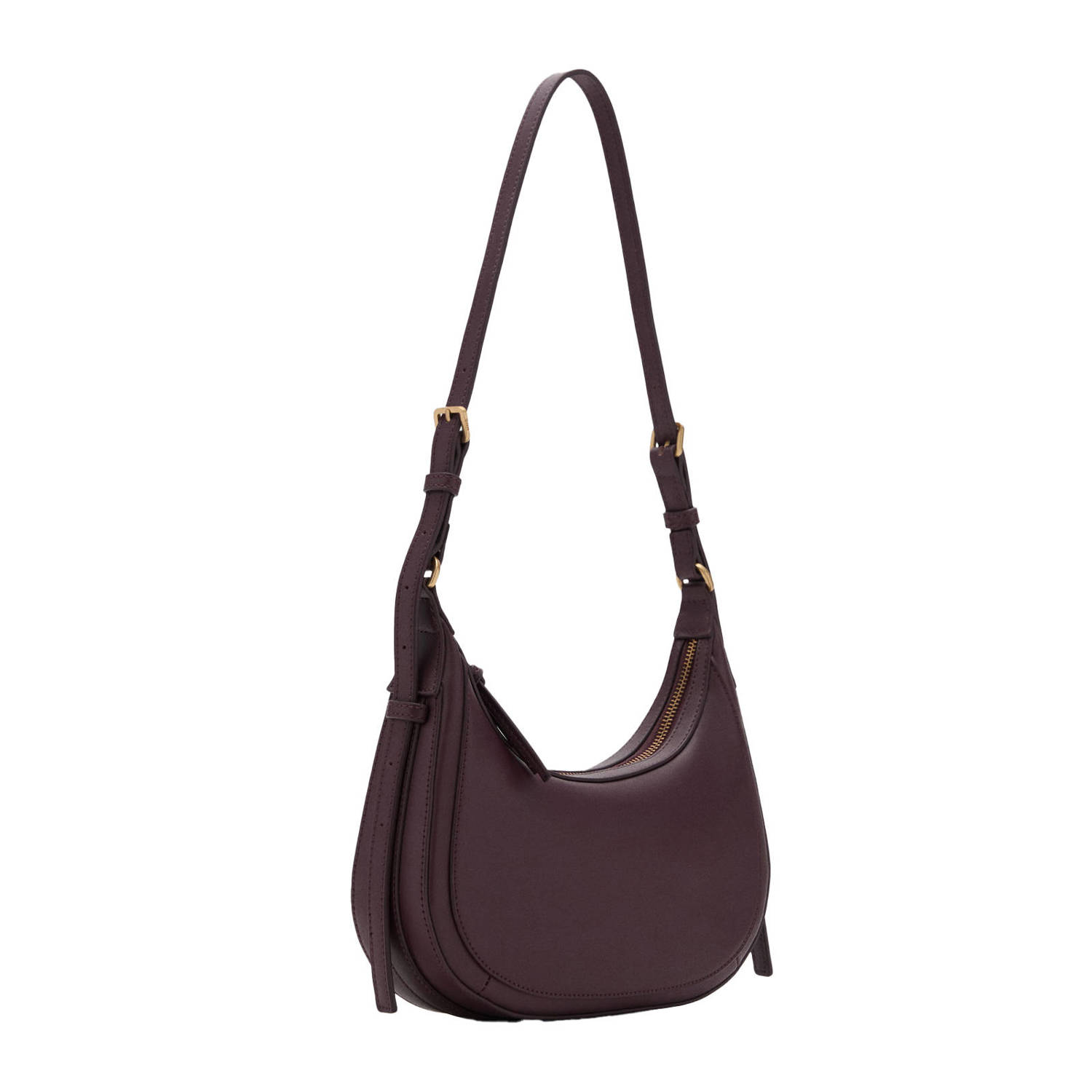Mango crossbody tas bordeauxrood