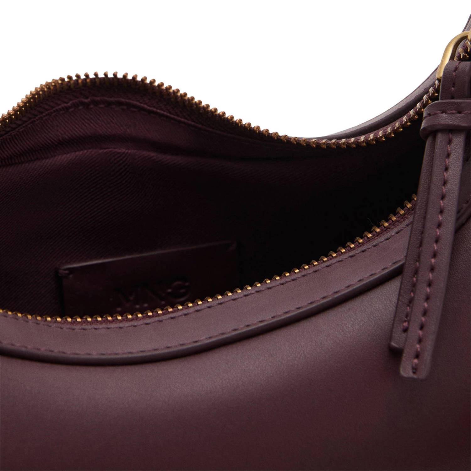 Mango crossbody tas bordeauxrood