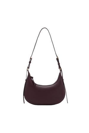 crossbody tas bordeauxrood