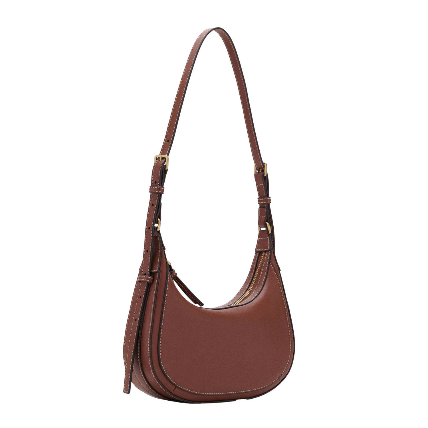 Mango crossbody tas bruin