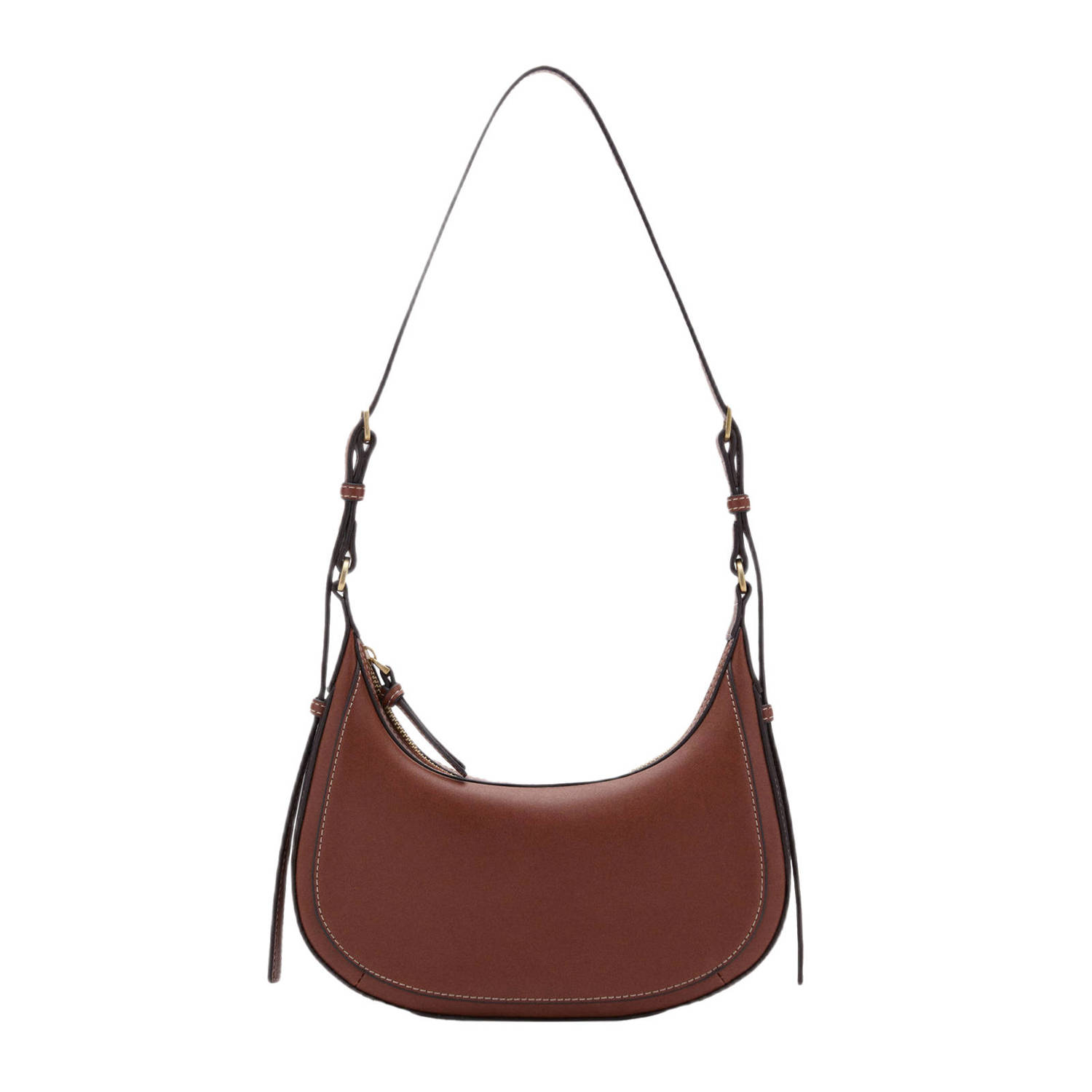 Mango crossbody tas bruin