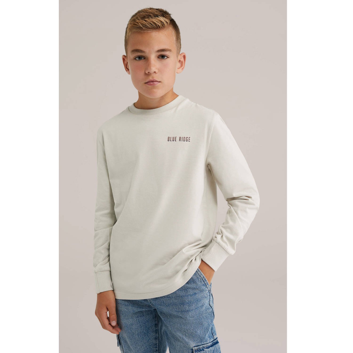 WE Fashion longsleeve ecru