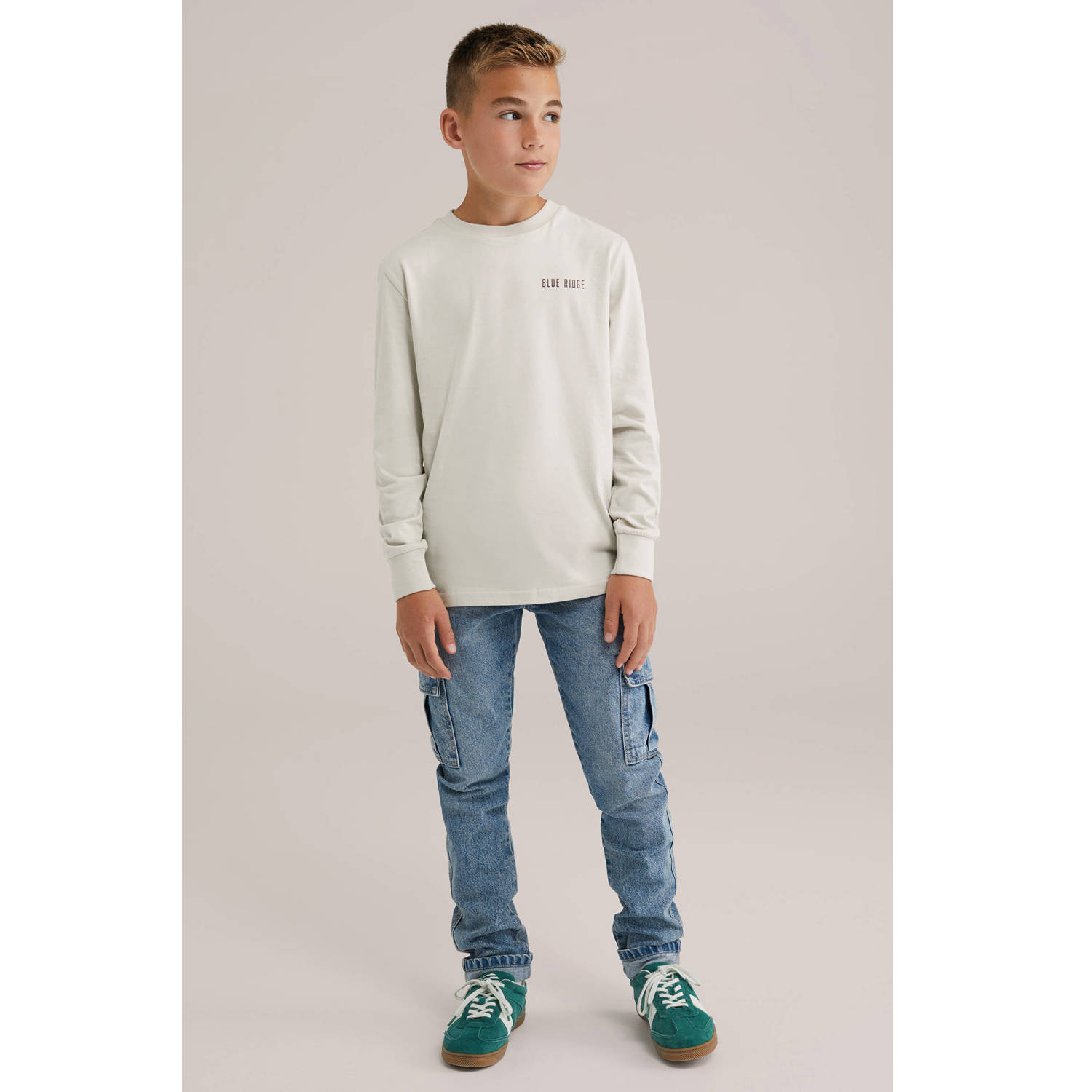WE Fashion longsleeve ecru