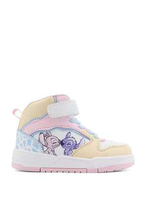   sneakers lichtgeel/roze