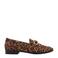 Graceland loafers met panterprint cognac/zwart