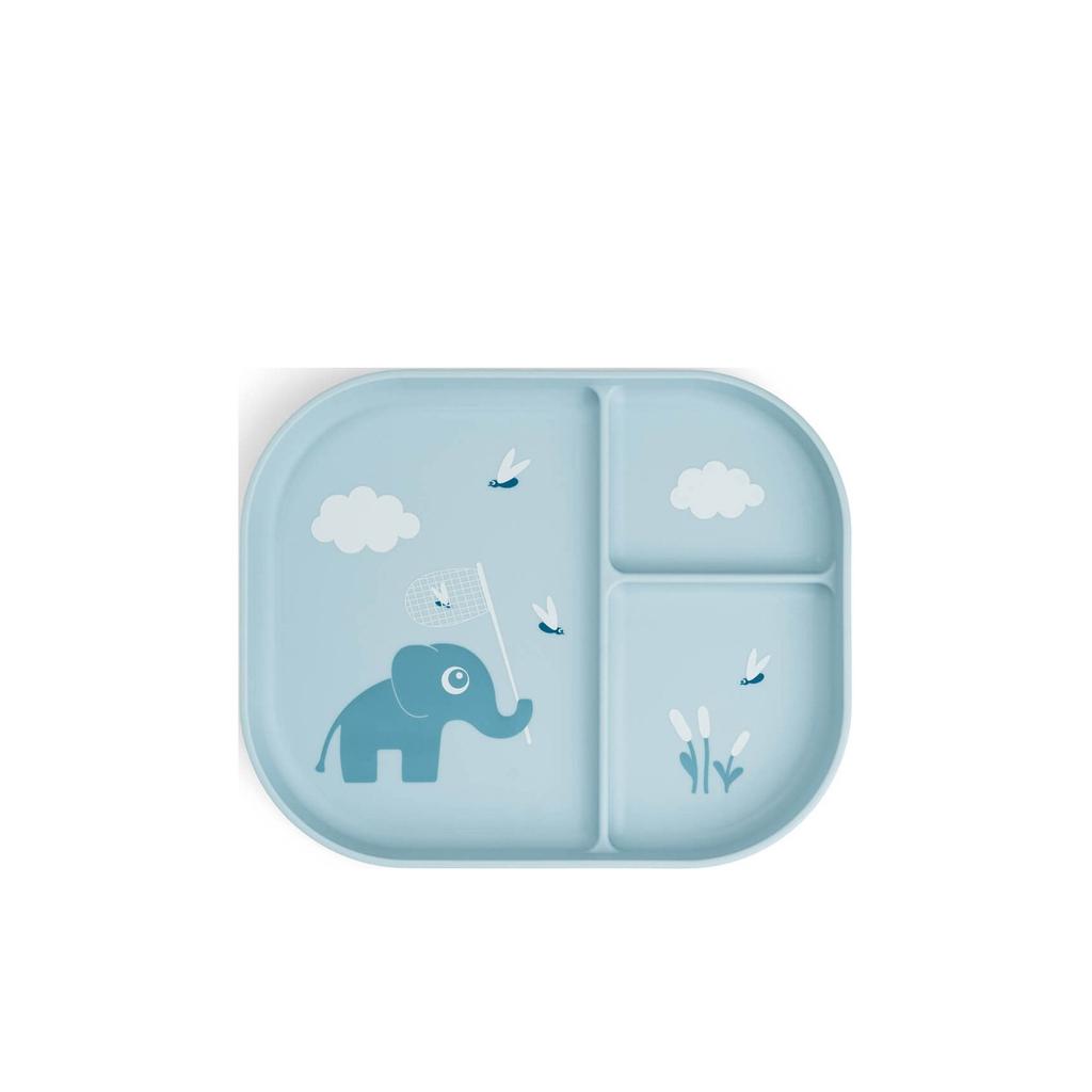 Done by Deer Foodie compartimentbord Tiny farm - Blauw