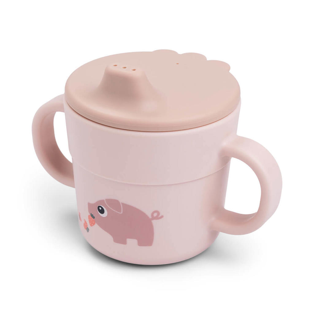 Done by Deer Foodie tuitbeker Tiny farm - Roze