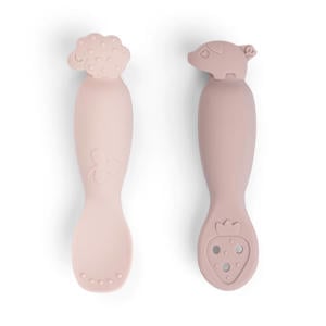 Leerset lepels Tiny farm - Roze