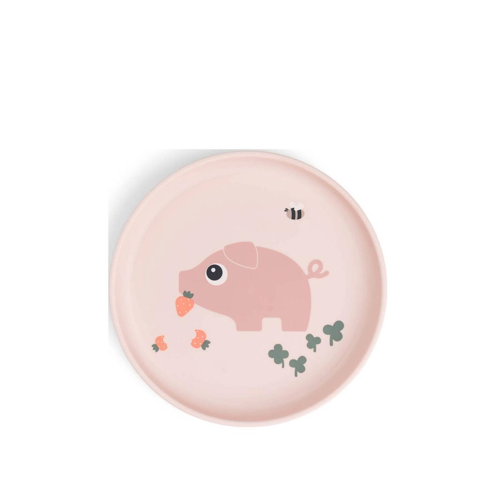 Done by Deer Foodie bord Tiny farm - Roze
