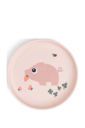 Foodie bord Tiny farm - Roze