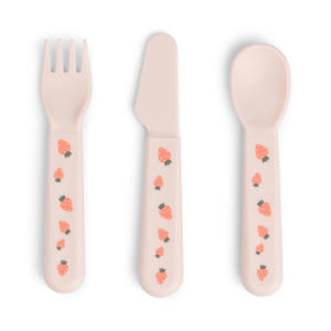 Foodie bestekset Tiny farm - Roze