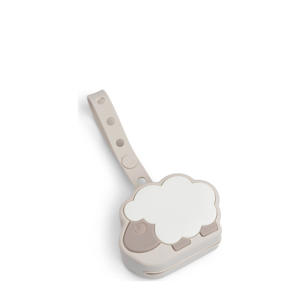 Siliconen fopspeenhouder Sheepy - Zand