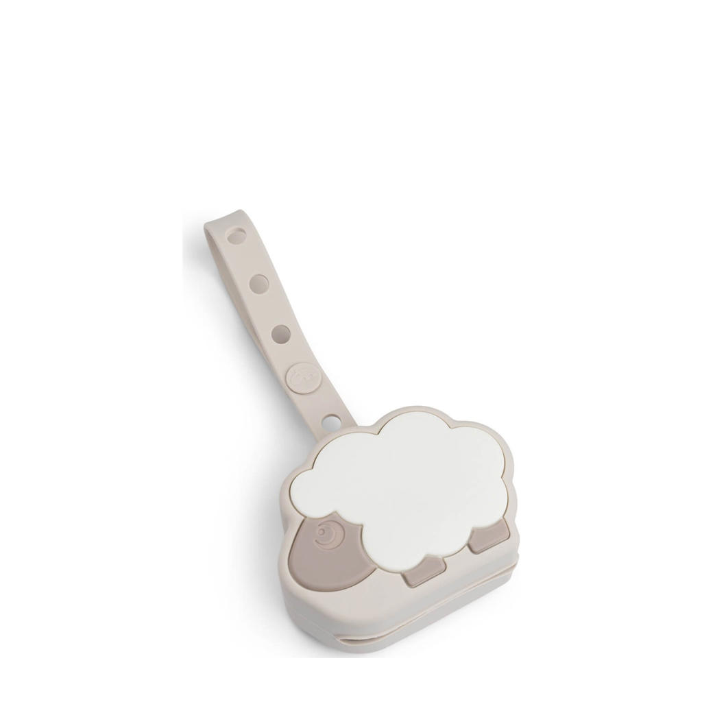 Done by Deer Siliconen fopspeenhouder Sheepy - Zand