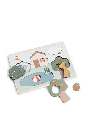 Layer puzzle Deer friends Colour mix Laagjespuzzel Deer friends