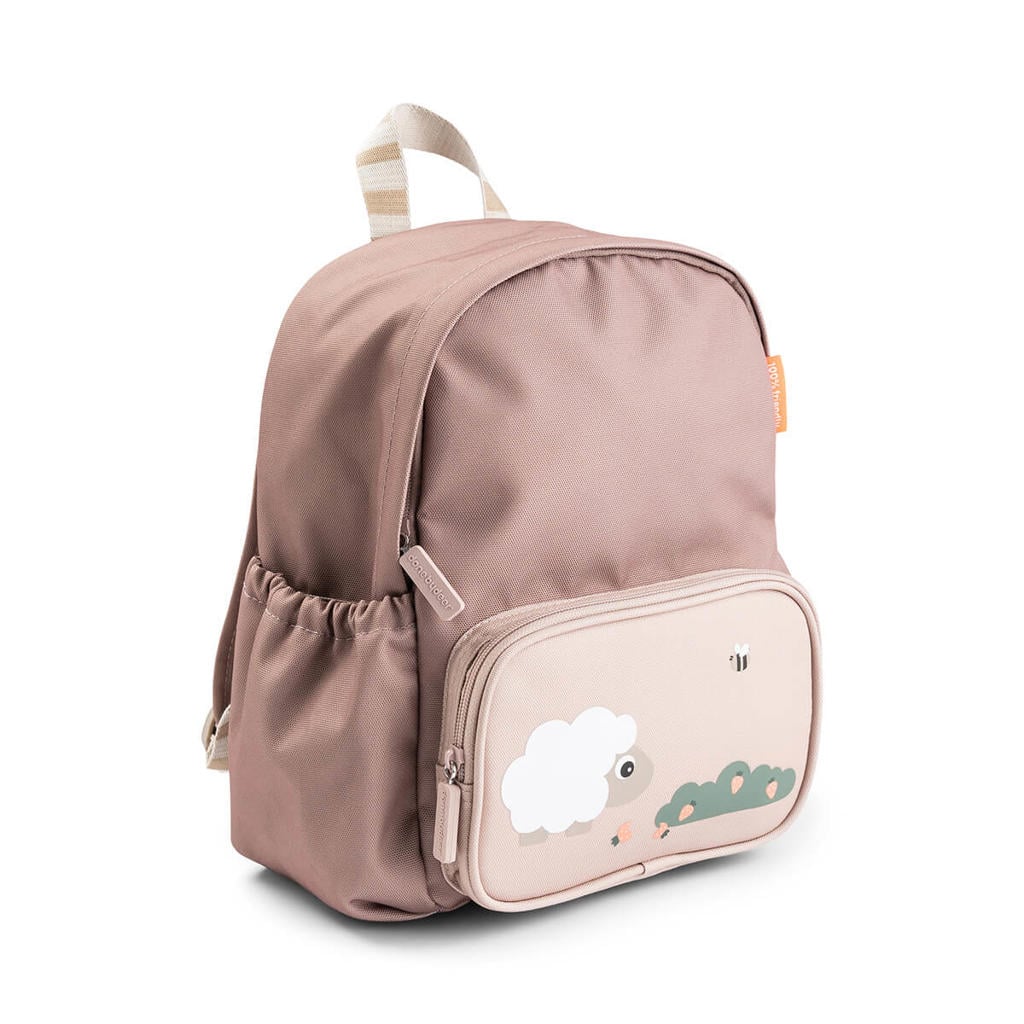 Done by Deer Kids backpack Tiny farm Powder 7,5 L Kinder rugzak Tiny farm - Roze